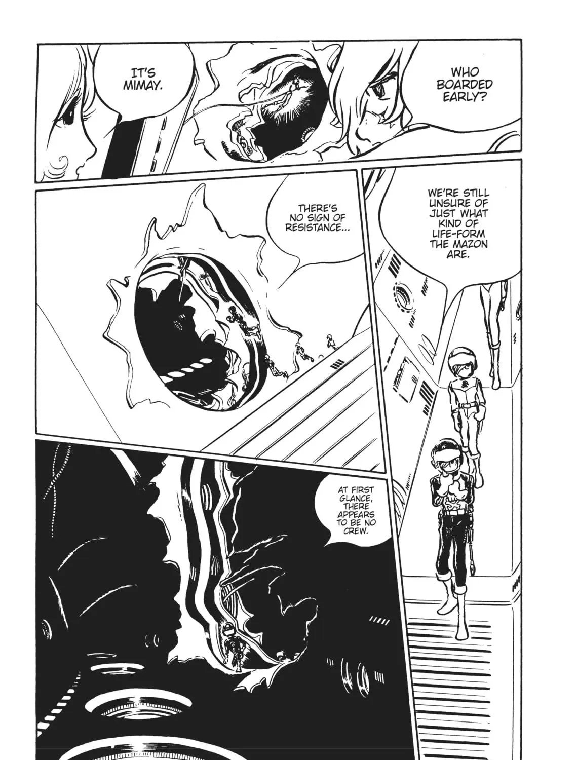 Read Captain Harlock: The Classic Collection chapter 13 image 34 on Lezhin