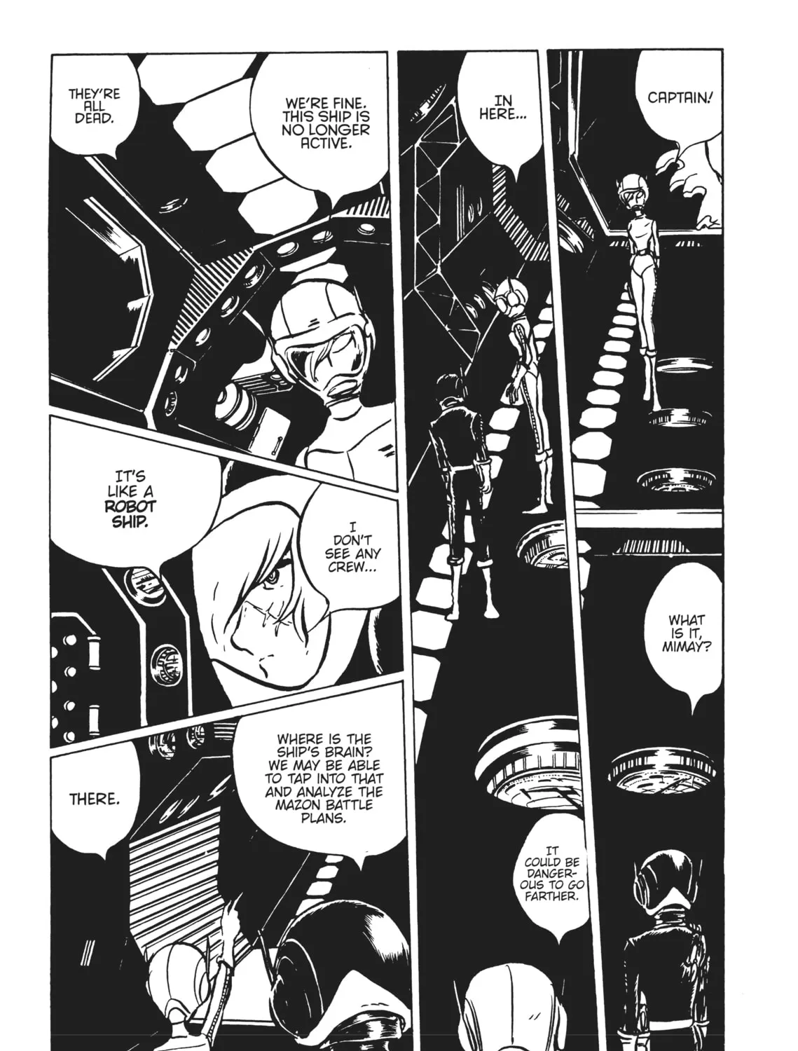 Read Captain Harlock: The Classic Collection chapter 13 image 38 on Lezhin