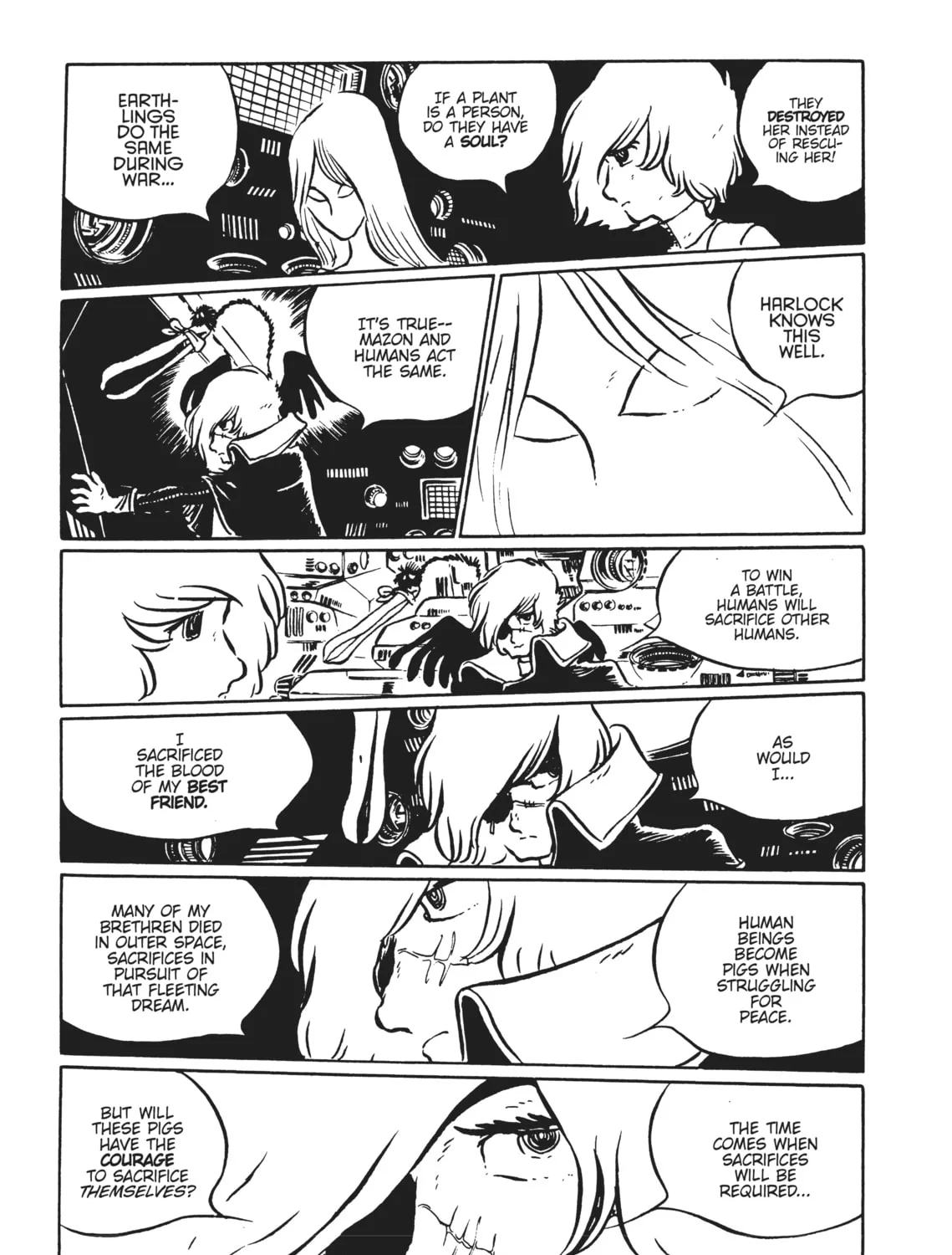 Read Captain Harlock: The Classic Collection chapter 13 image 54 on Lezhin