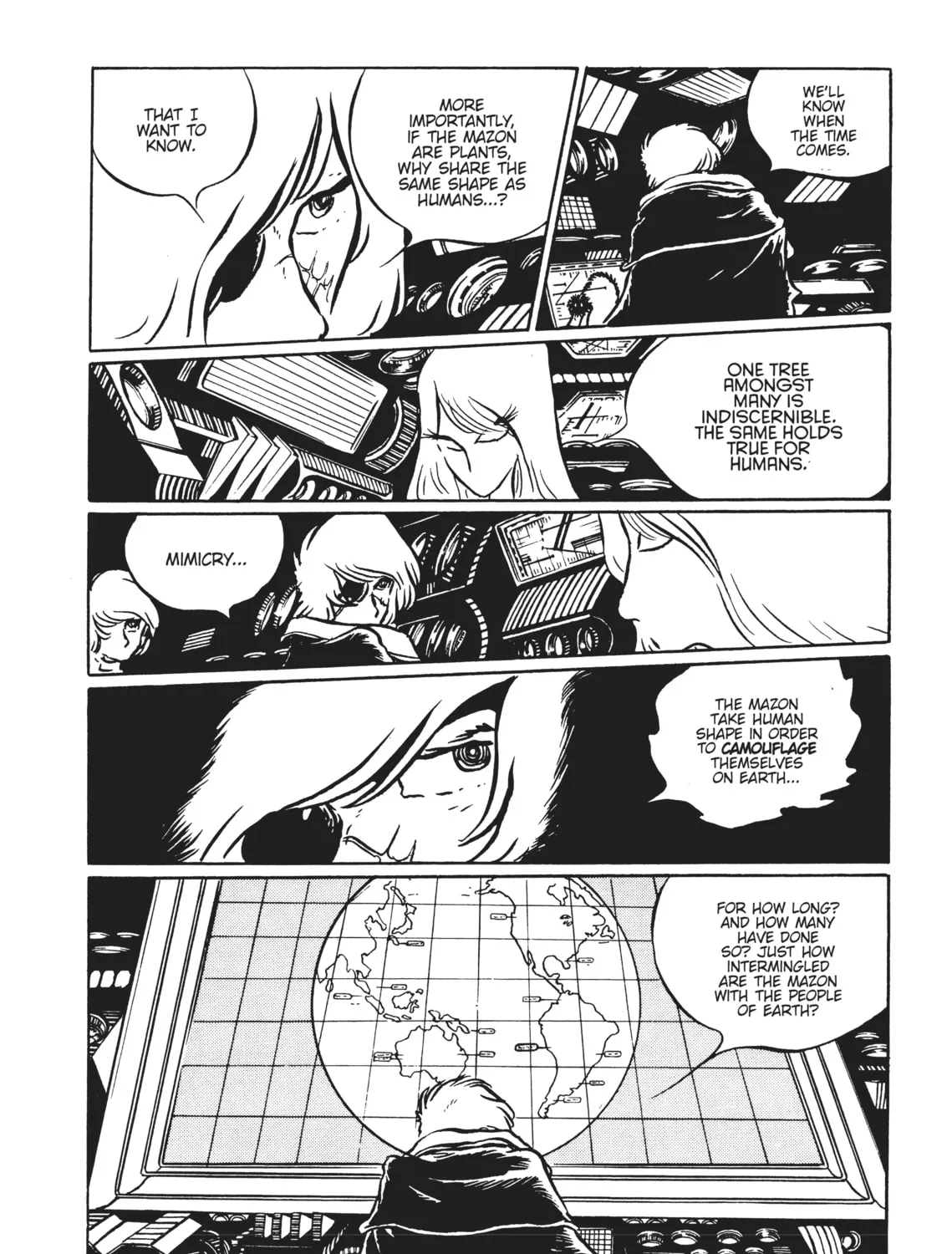 Read Captain Harlock: The Classic Collection chapter 13 image 56 on Lezhin