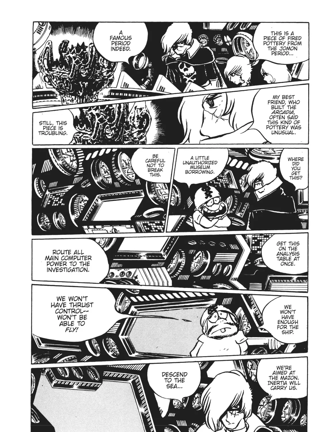 Read Captain Harlock: The Classic Collection chapter 15 image 24 on Lezhin
