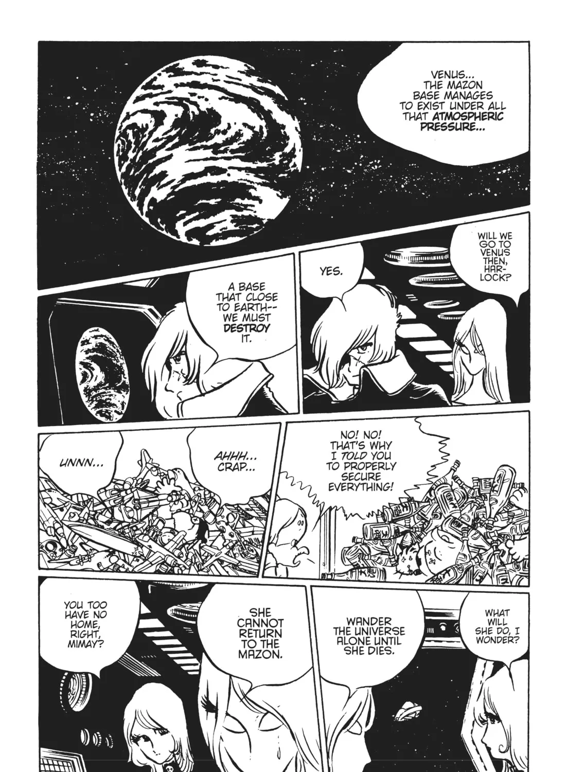 Read Captain Harlock: The Classic Collection chapter 16 image 42 on Lezhin