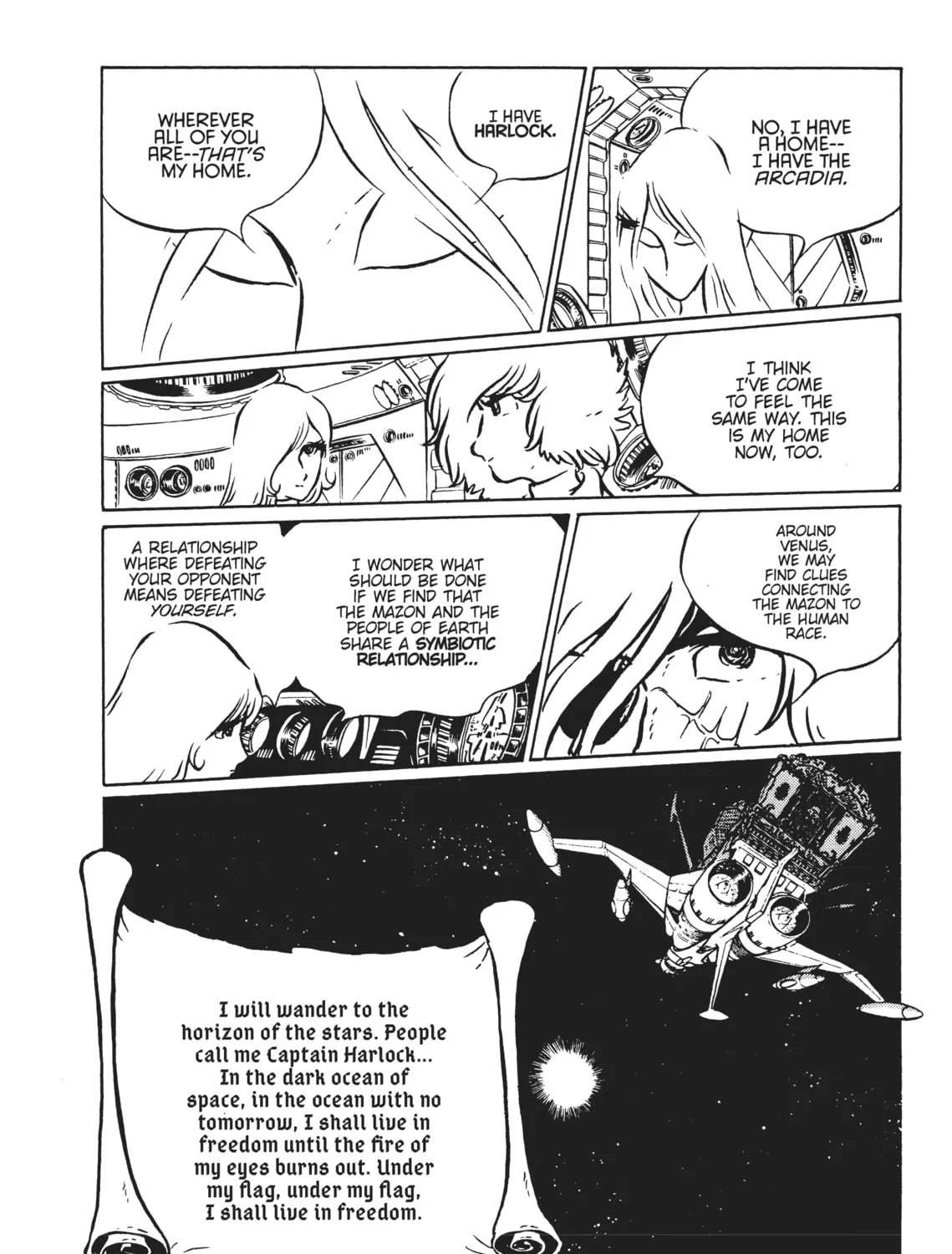 Read Captain Harlock: The Classic Collection chapter 16 image 44 on Lezhin