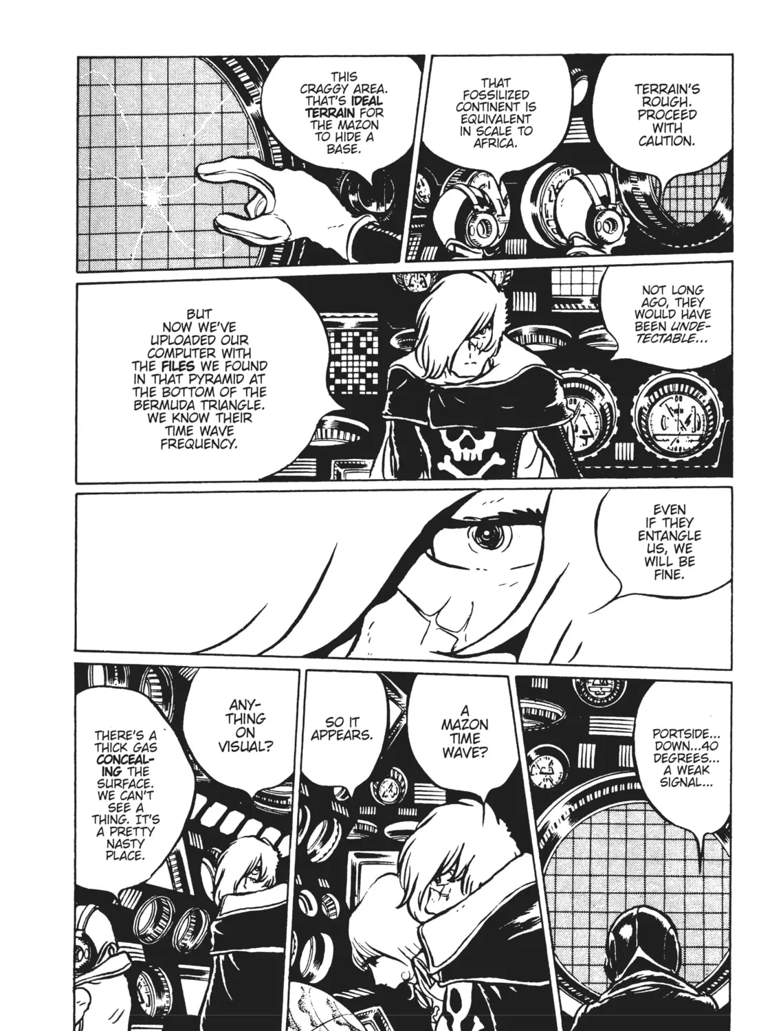 Read Captain Harlock: The Classic Collection chapter 17 image 8 on Lezhin