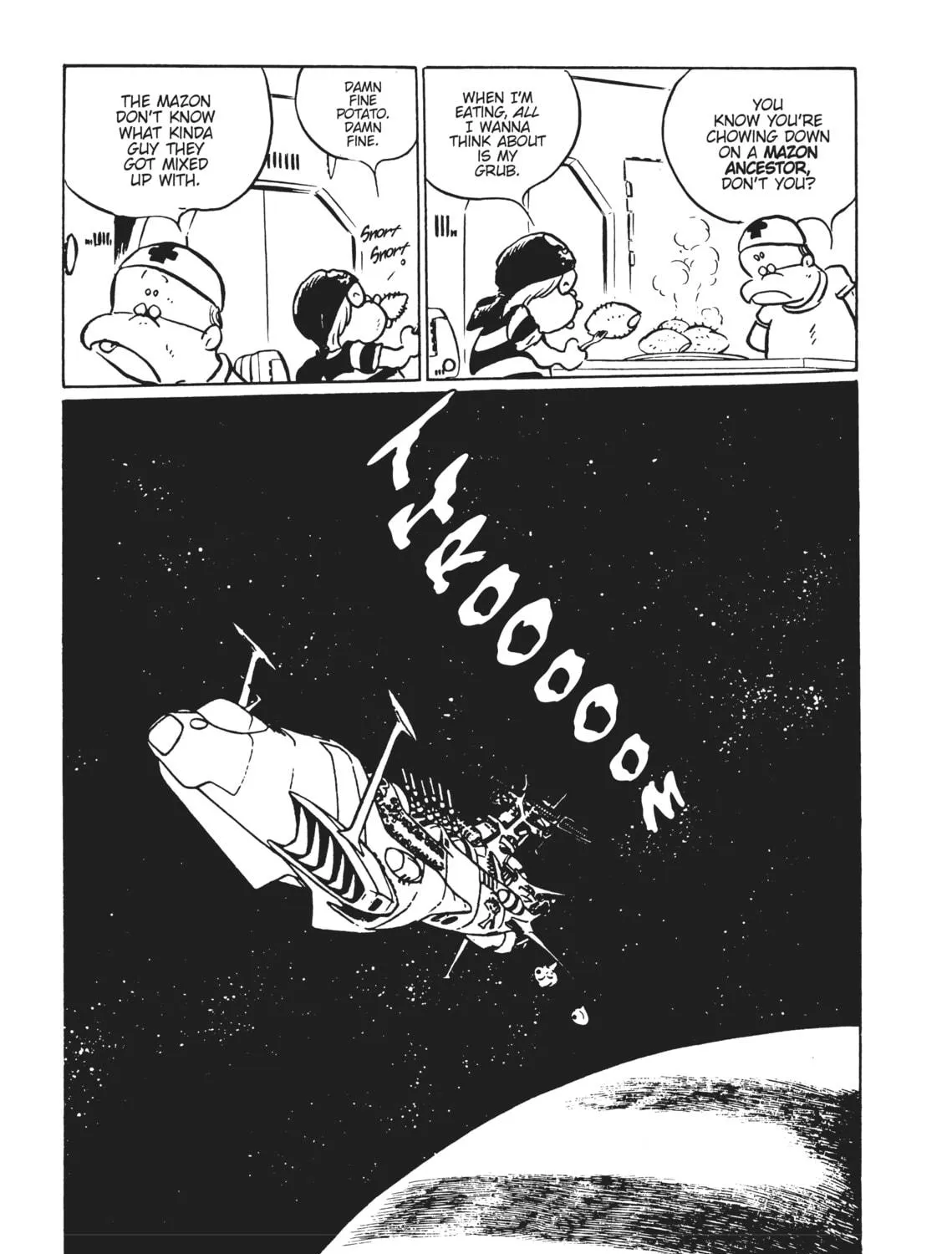 Read Captain Harlock: The Classic Collection chapter 18 image 22 on Lezhin