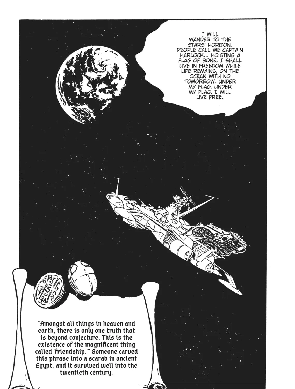 Read Captain Harlock: The Classic Collection chapter 18 image 38 on Lezhin