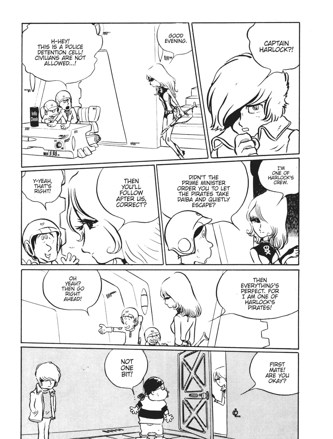 Read Captain Harlock: The Classic Collection chapter 2 image 14 on Lezhin