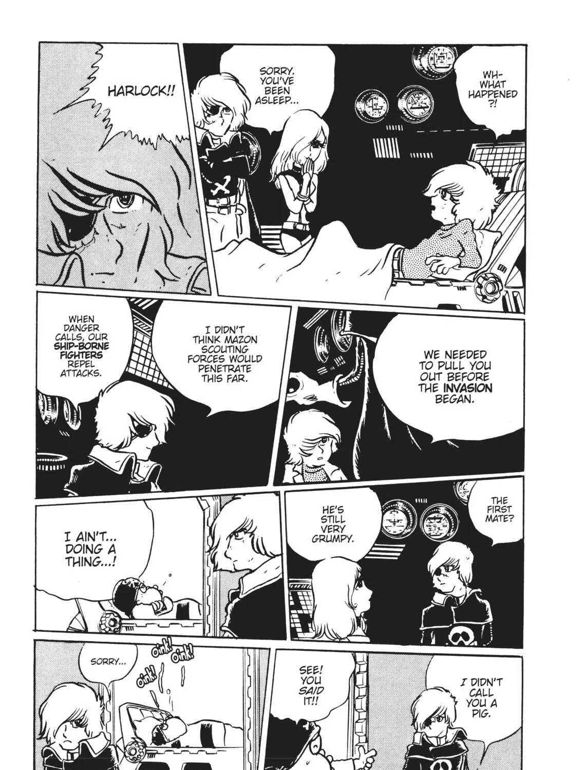 Read Captain Harlock: The Classic Collection chapter 2 image 34 on Lezhin