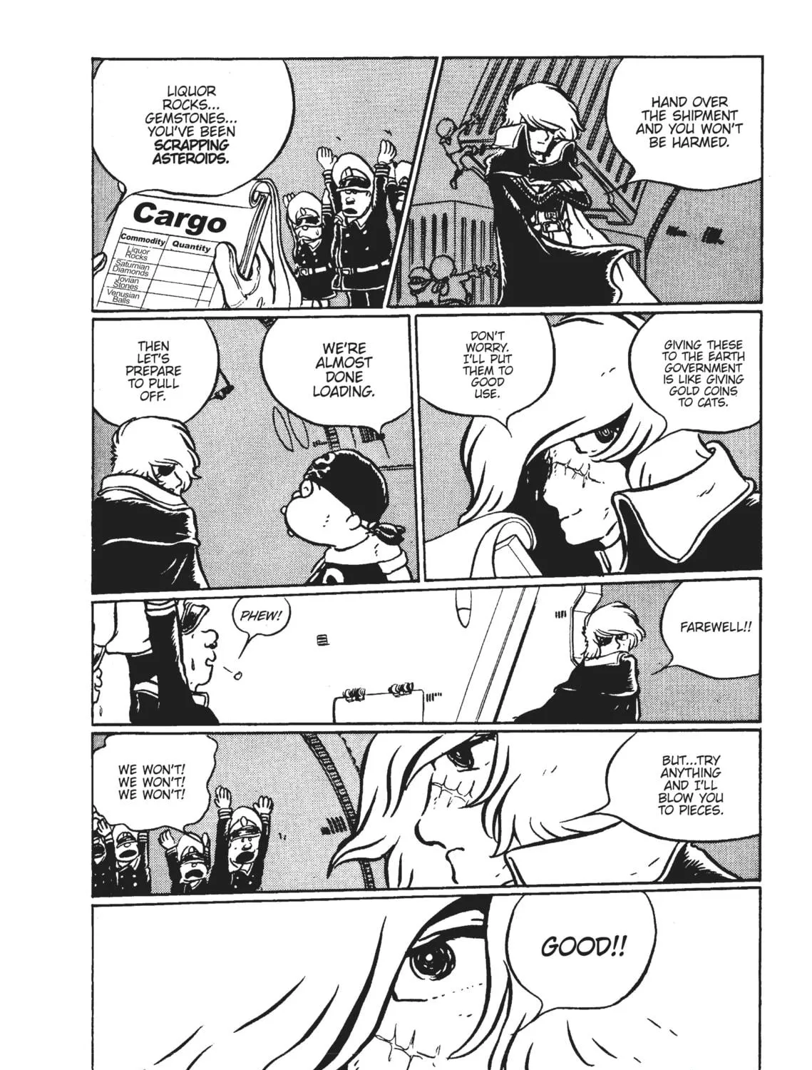 Read Captain Harlock: The Classic Collection chapter 2 image 4 on Lezhin