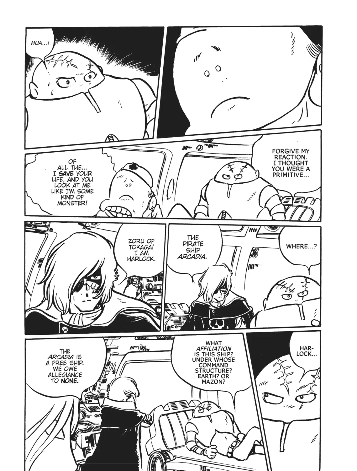 Read Captain Harlock: The Classic Collection chapter 21 image 30 on Lezhin
