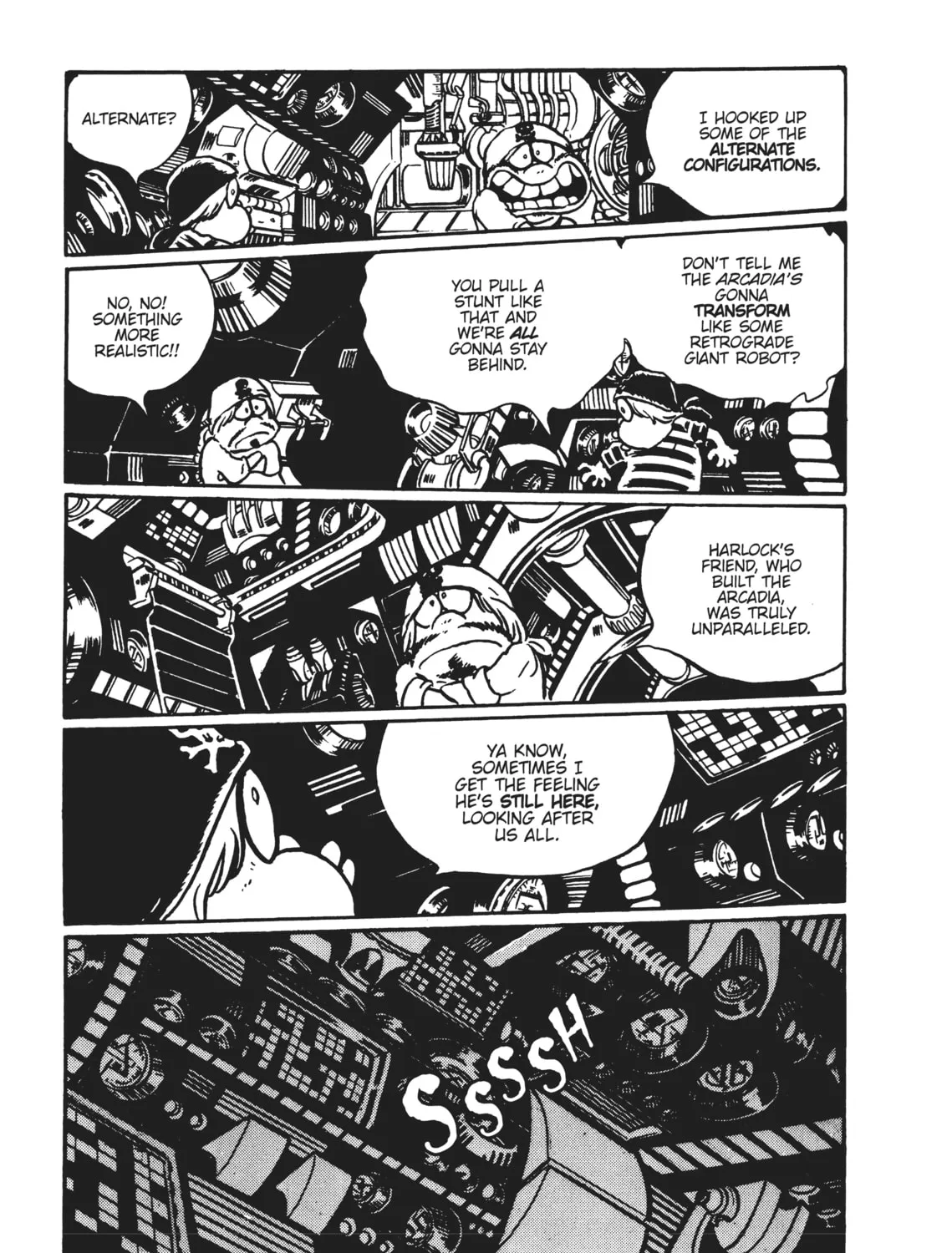 Read Captain Harlock: The Classic Collection chapter 23 image 26 on Lezhin