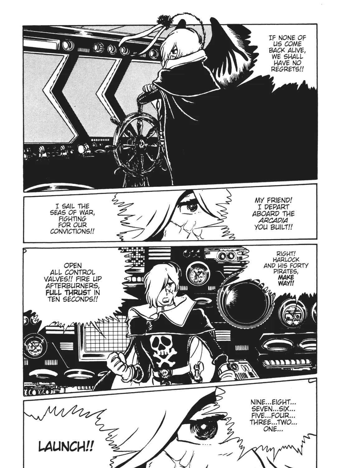 Read Captain Harlock: The Classic Collection chapter 23 image 36 on Lezhin