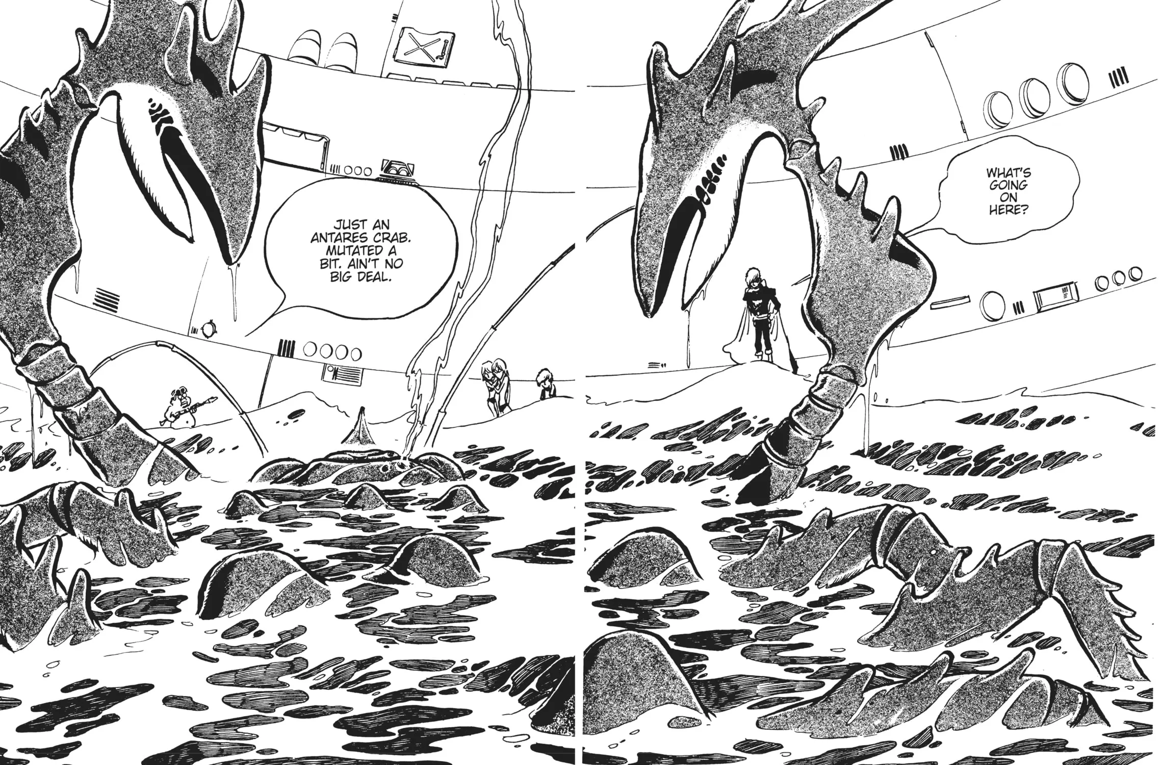 Read Captain Harlock: The Classic Collection chapter 23 image 4 on Lezhin