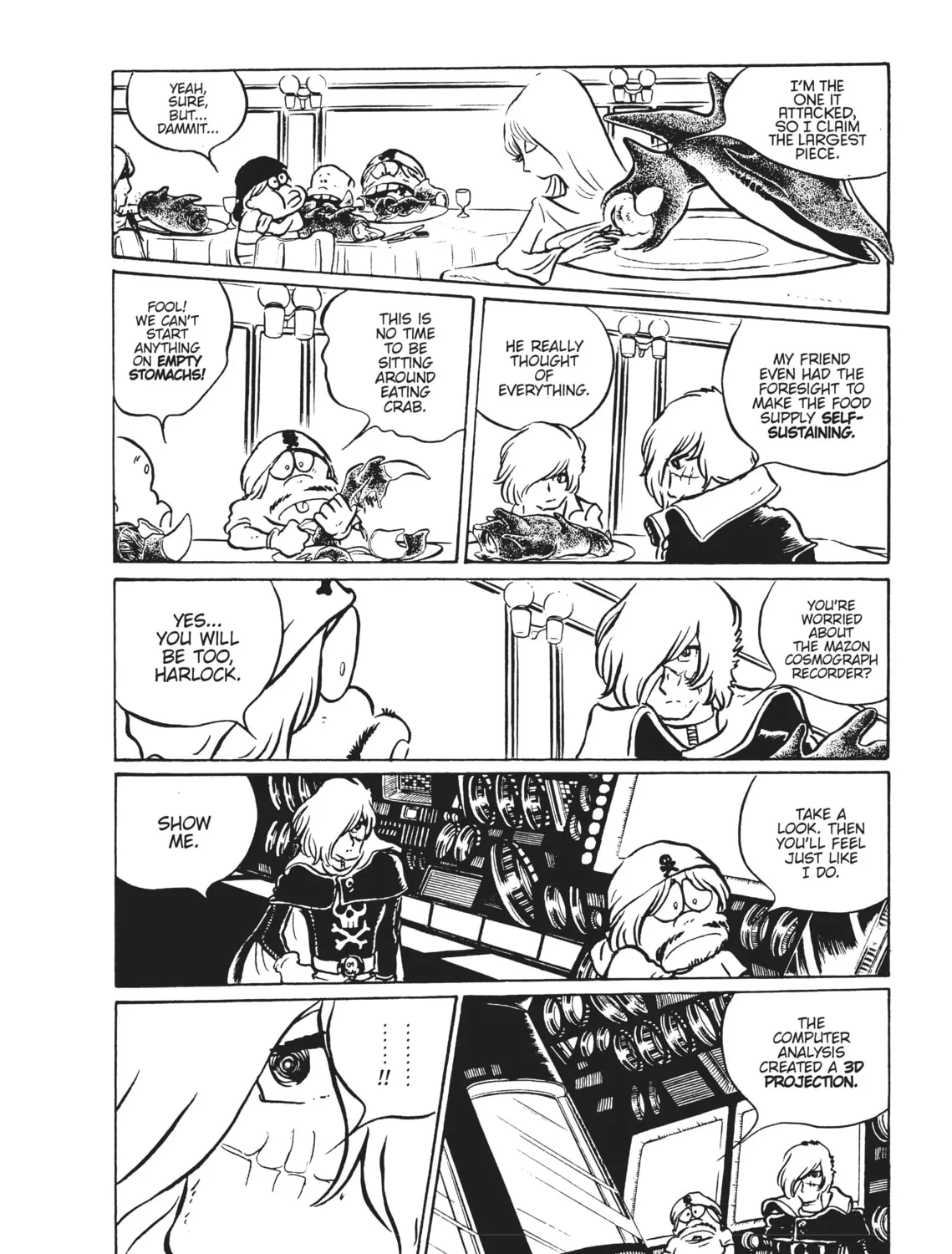 Read Captain Harlock: The Classic Collection chapter 23 image 6 on Lezhin
