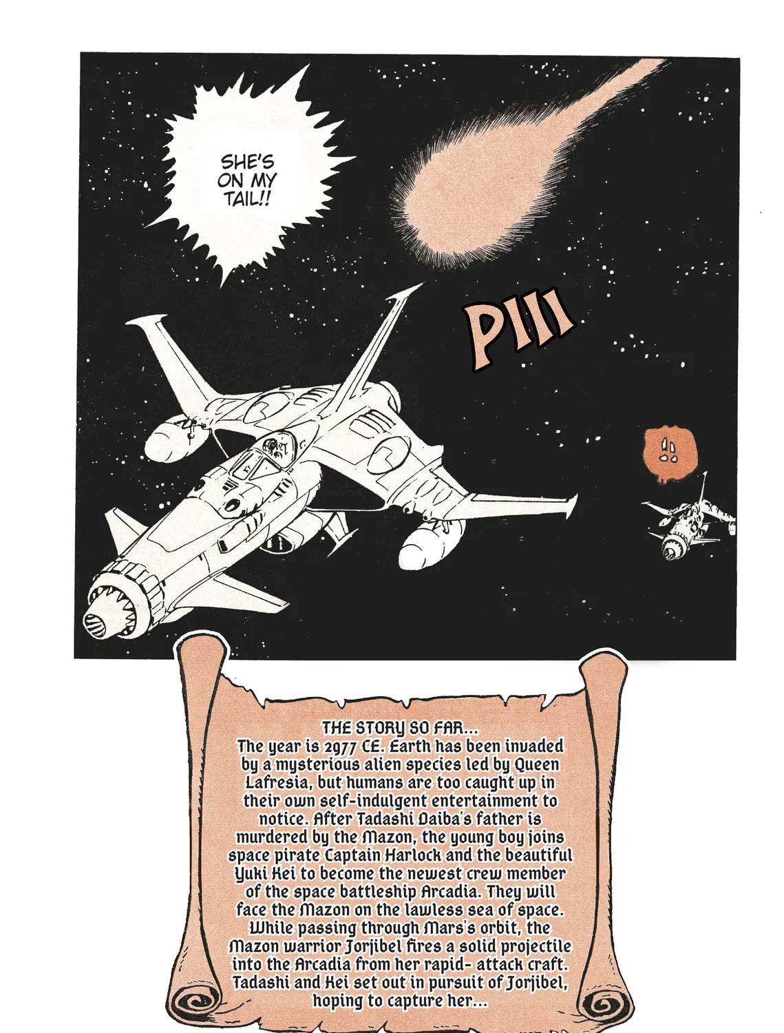 Read Captain Harlock: The Classic Collection chapter 28 image 2 on Lezhin