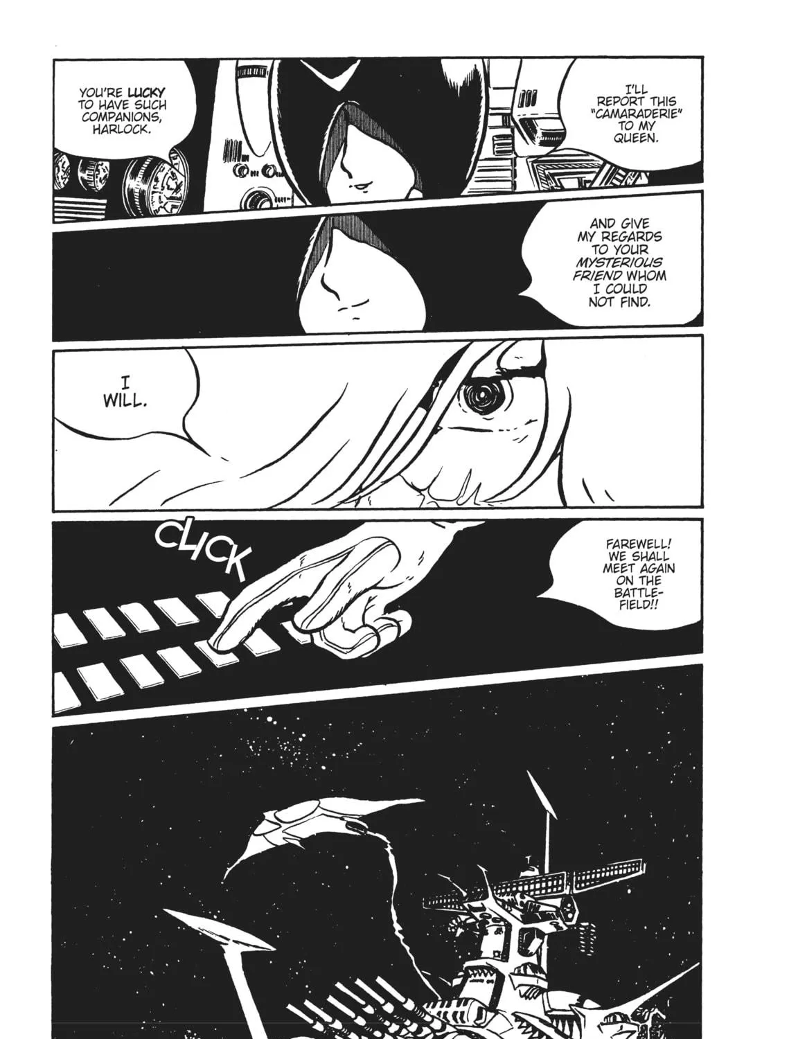 Read Captain Harlock: The Classic Collection chapter 28 image 28 on Lezhin