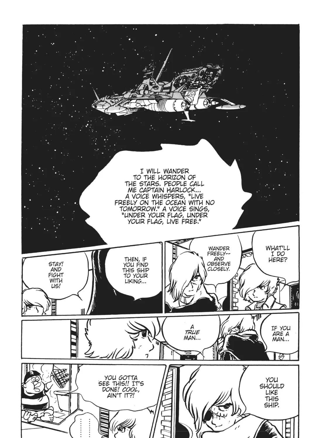 Read Captain Harlock: The Classic Collection chapter 3 image 26 on Lezhin