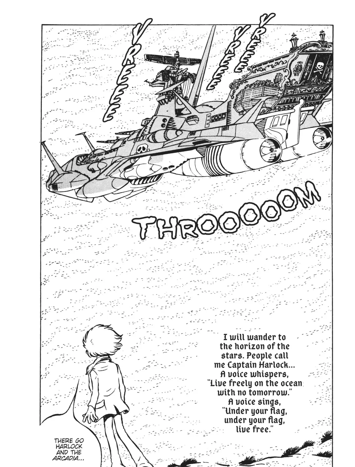 Read Captain Harlock: The Classic Collection chapter 3 image 36 on Lezhin