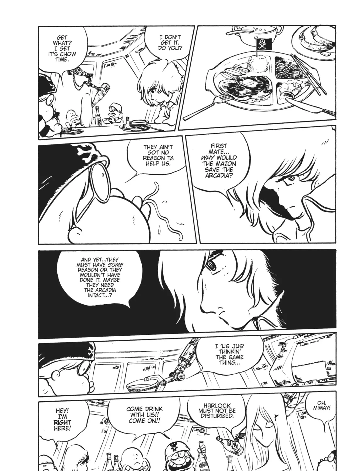 Read Captain Harlock: The Classic Collection chapter 33 image 18 on Lezhin