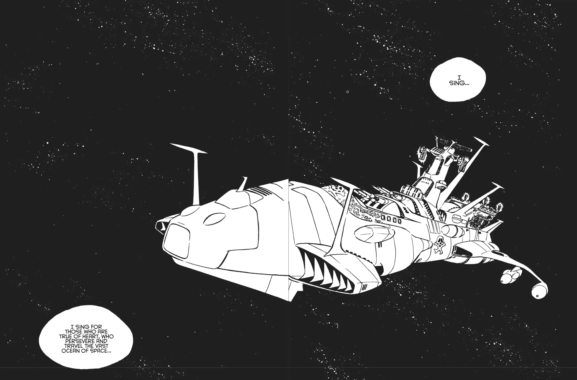 Read Captain Harlock: The Classic Collection chapter 35 image 26 on Lezhin
