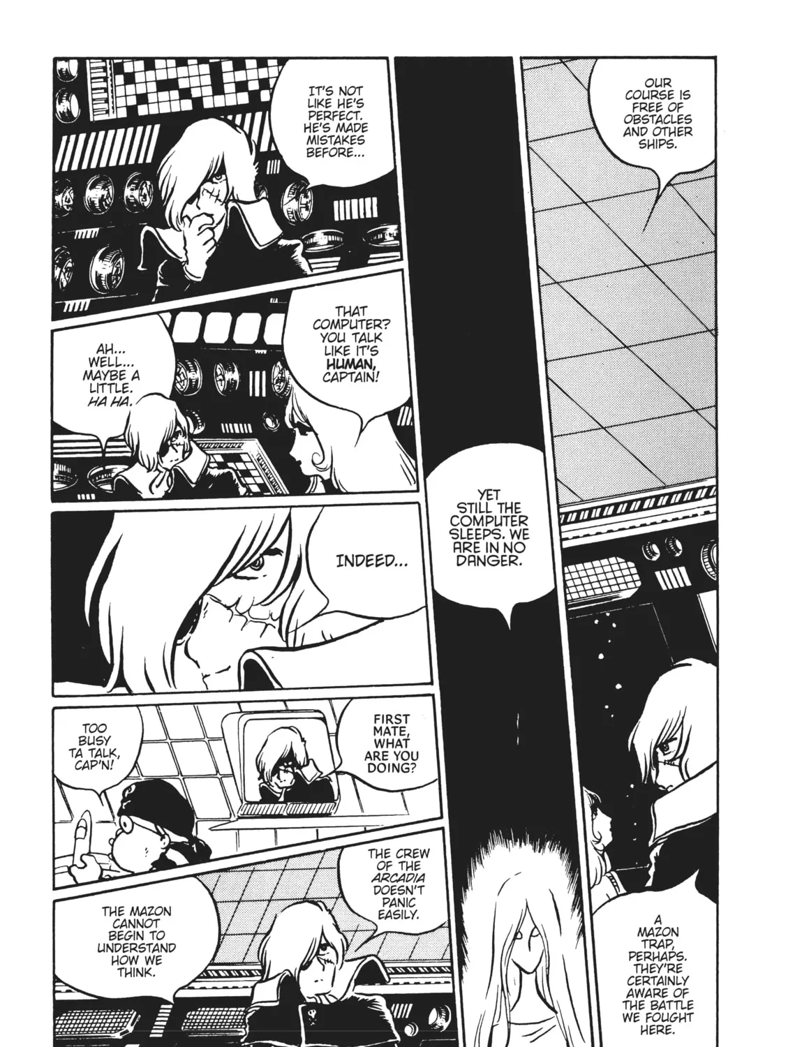 Read Captain Harlock: The Classic Collection chapter 39 image 8 on Lezhin