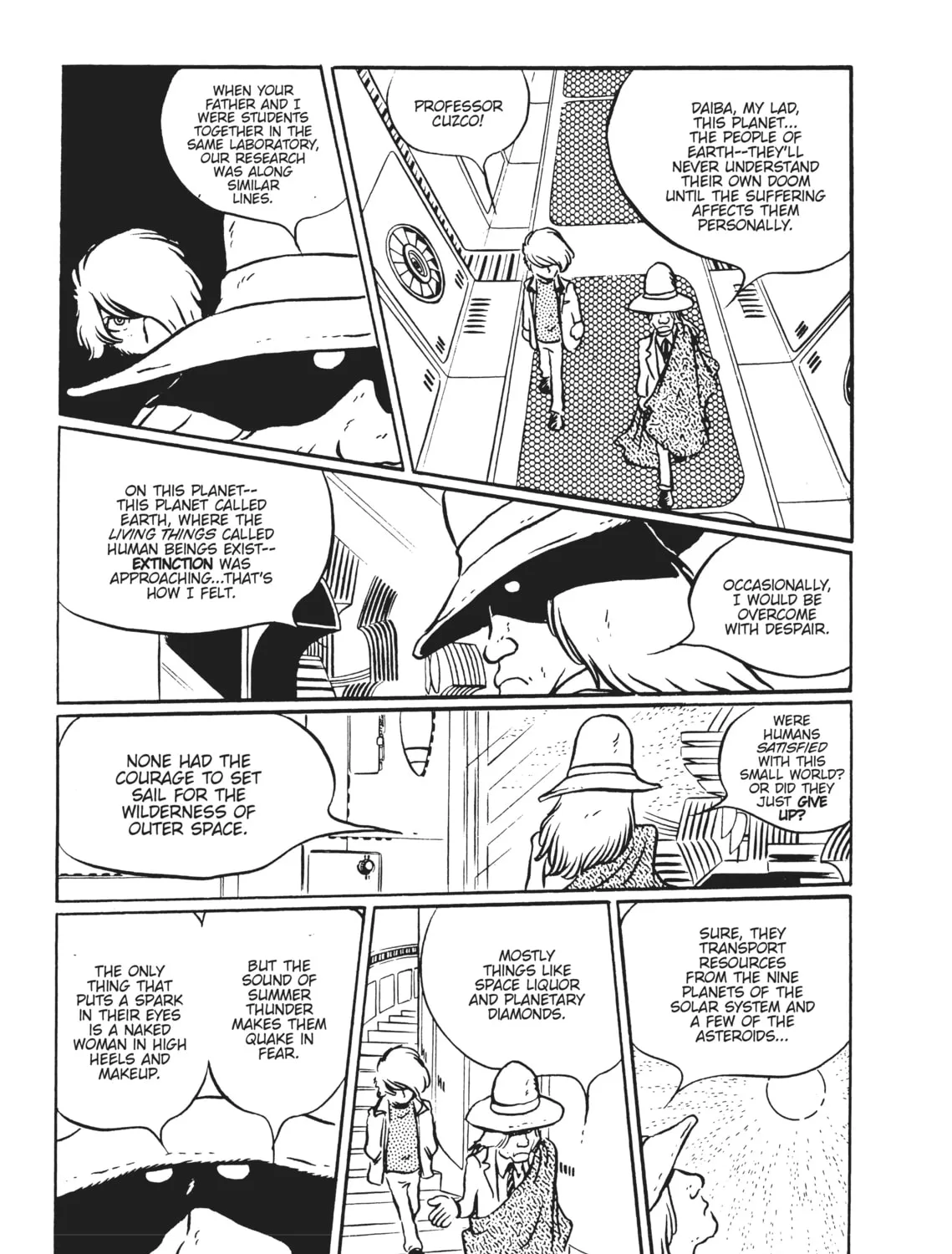 Read Captain Harlock: The Classic Collection chapter 4 image 12 on Lezhin