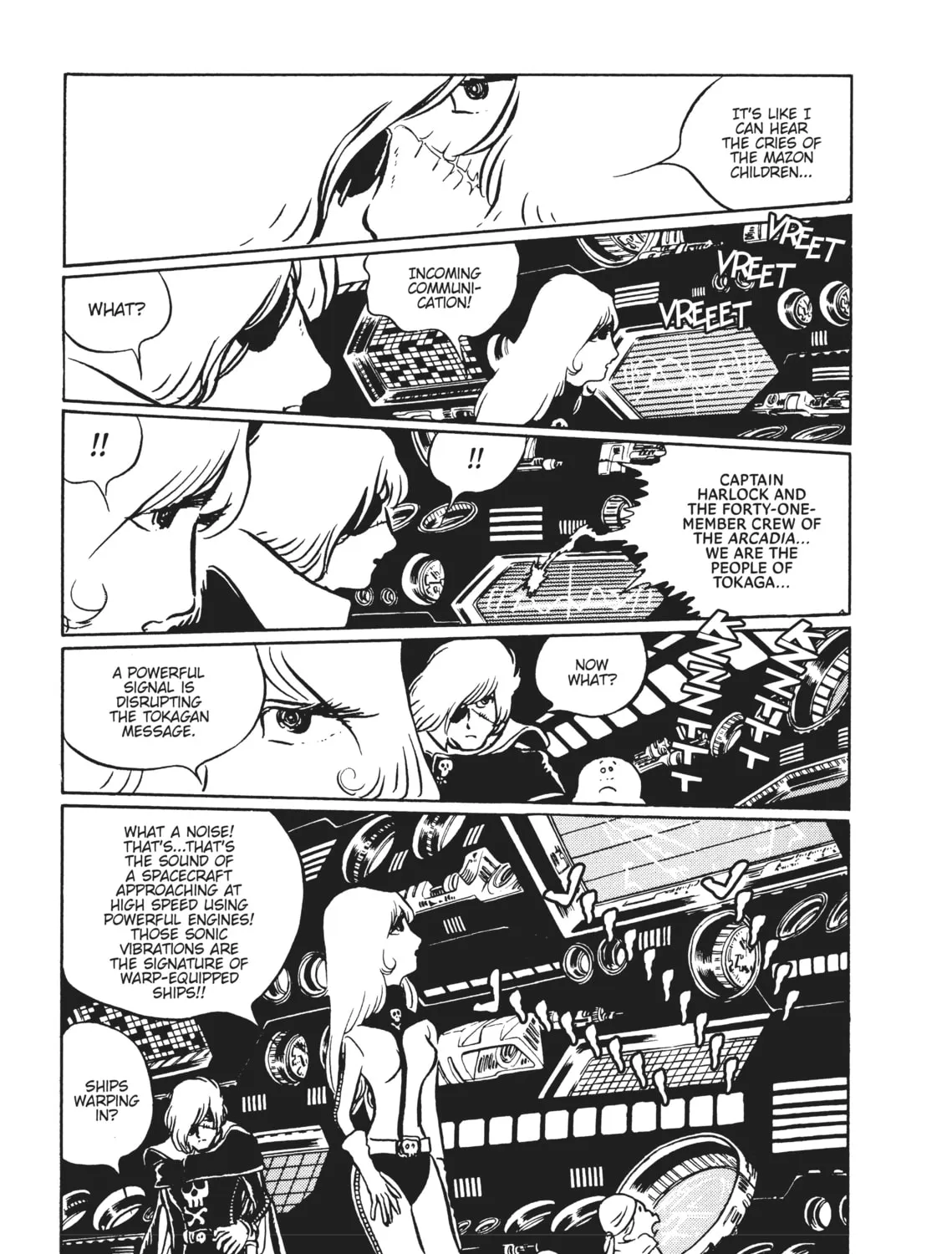 Read Captain Harlock: The Classic Collection chapter 42 image 12 on Lezhin