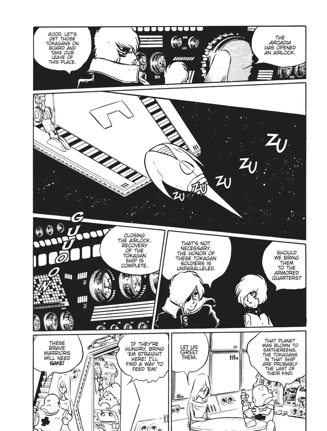 Read Captain Harlock: The Classic Collection chapter 44 image 12 on Lezhin