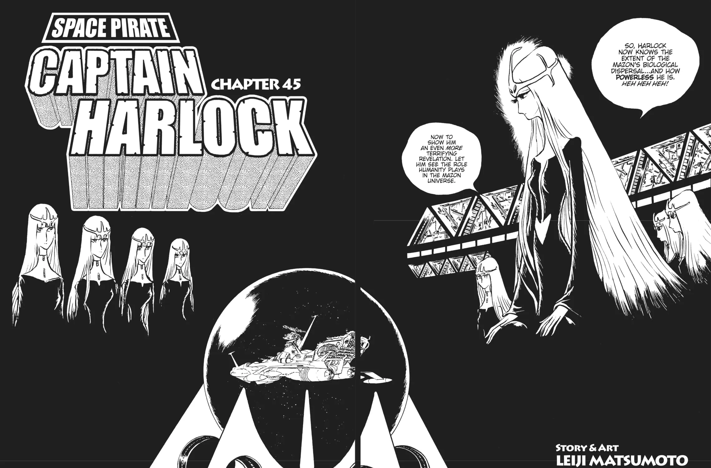 Read Captain Harlock: The Classic Collection chapter 45 image 2 on Lezhin