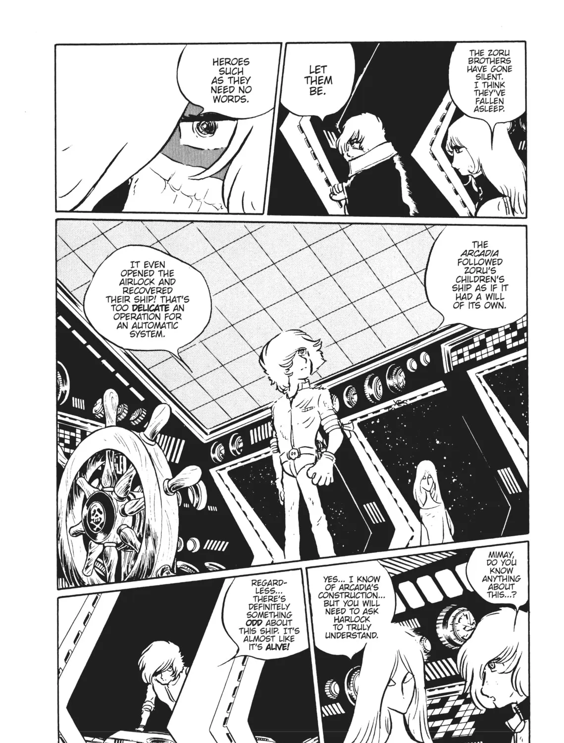 Read Captain Harlock: The Classic Collection chapter 45 image 8 on Lezhin