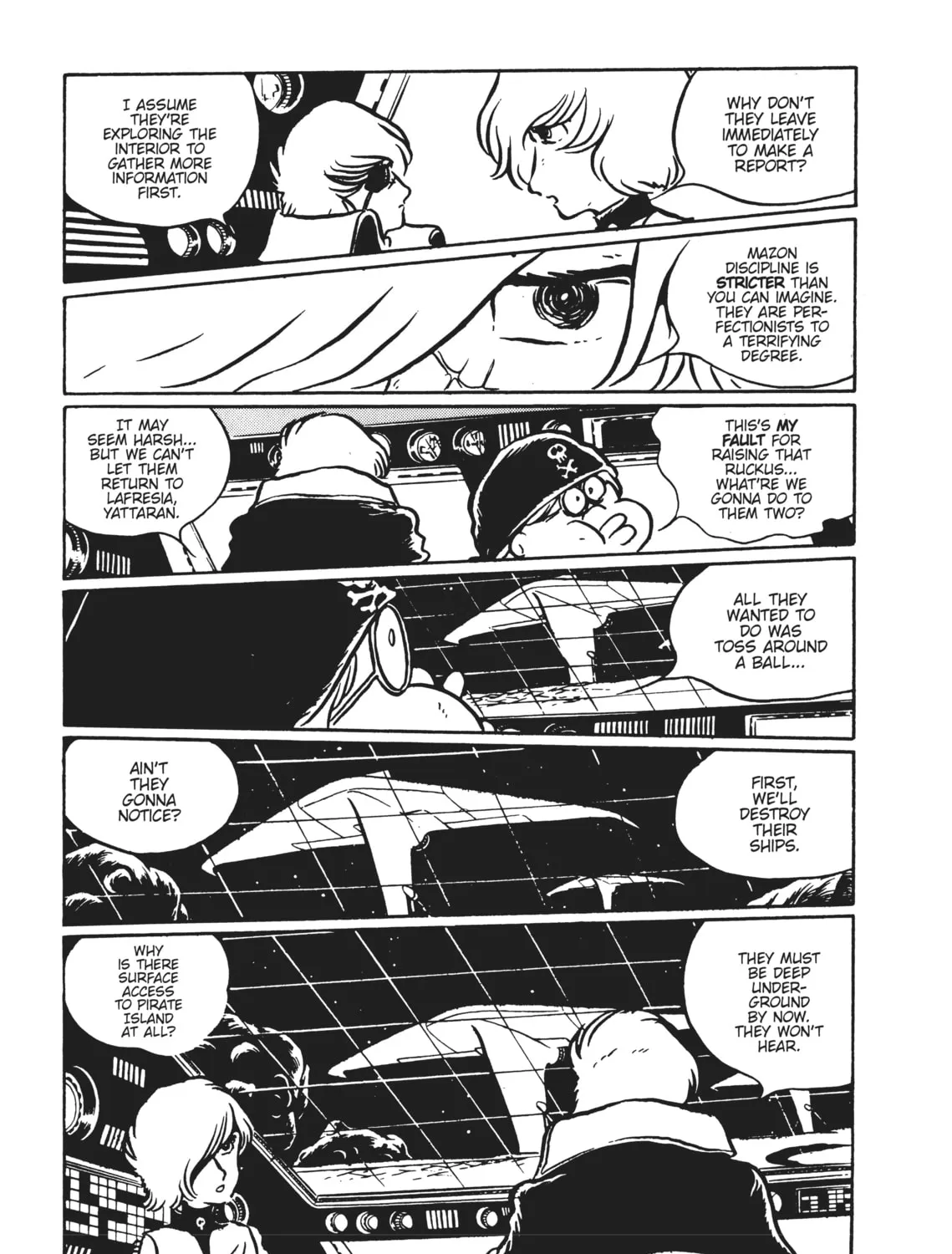 Read Captain Harlock: The Classic Collection chapter 48 image 6 on Lezhin