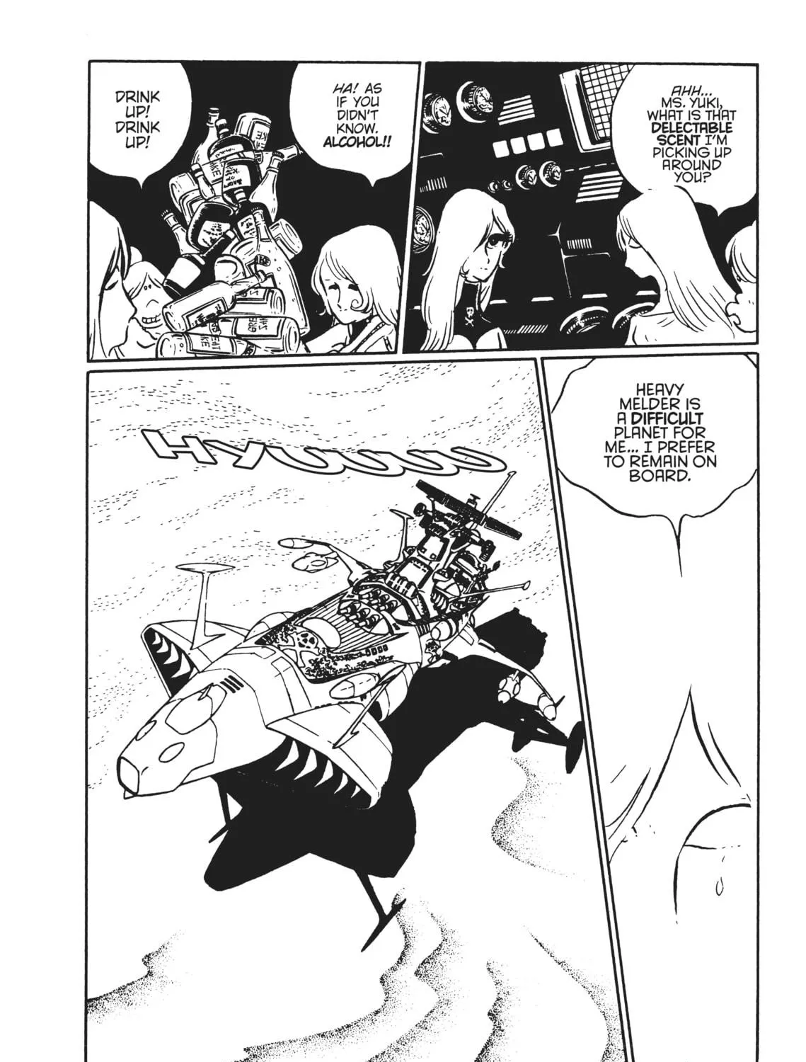 Read Captain Harlock: The Classic Collection chapter 52 image 4 on Lezhin