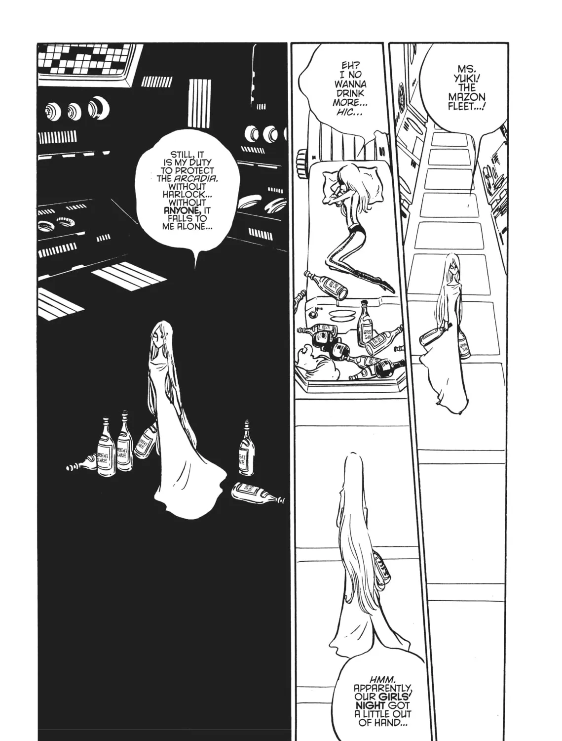 Read Captain Harlock: The Classic Collection chapter 53 image 12 on Lezhin