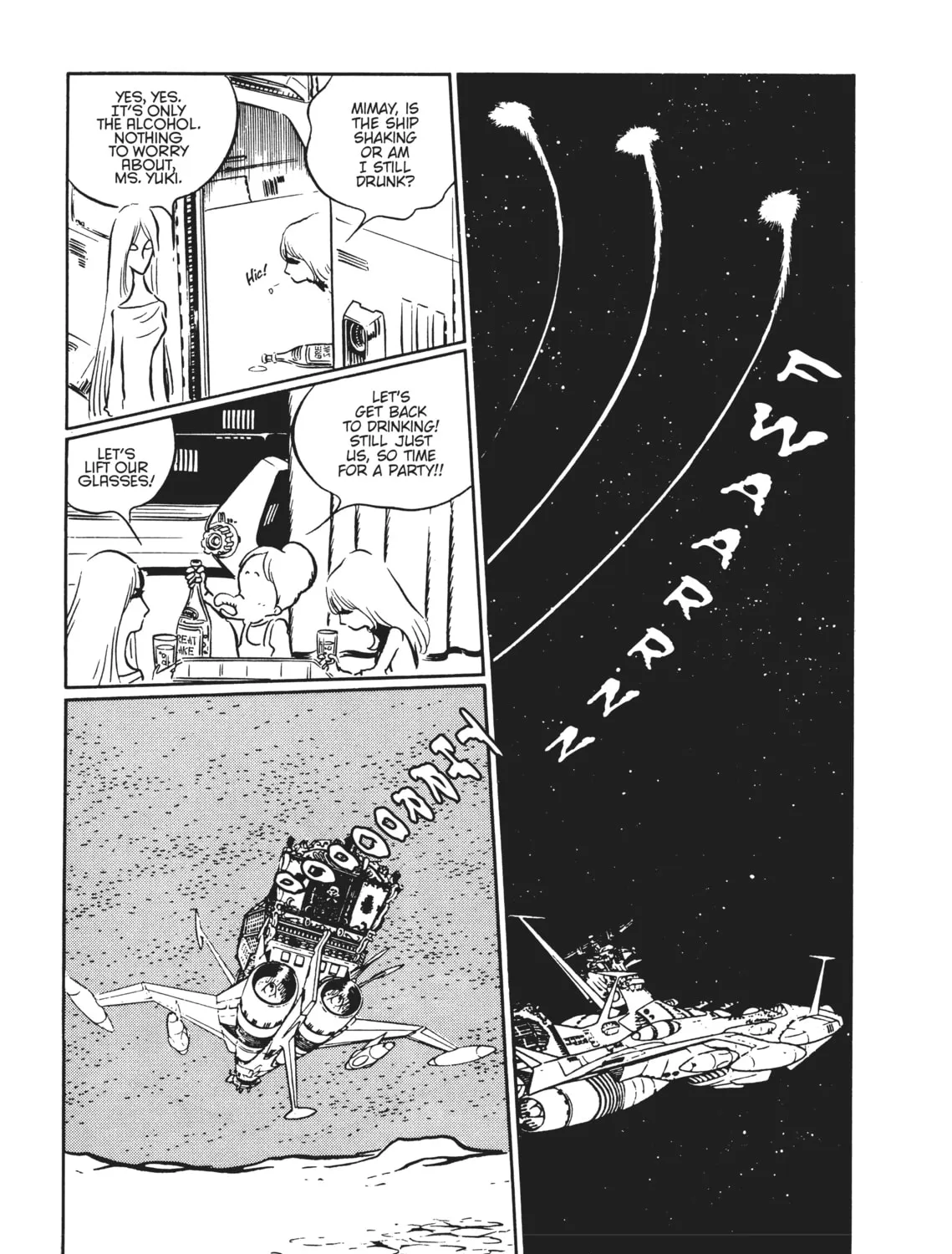 Read Captain Harlock: The Classic Collection chapter 54 image 12 on Lezhin