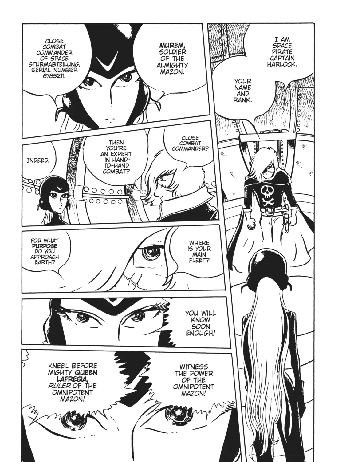 Read Captain Harlock: The Classic Collection chapter 6 image 36 on Lezhin