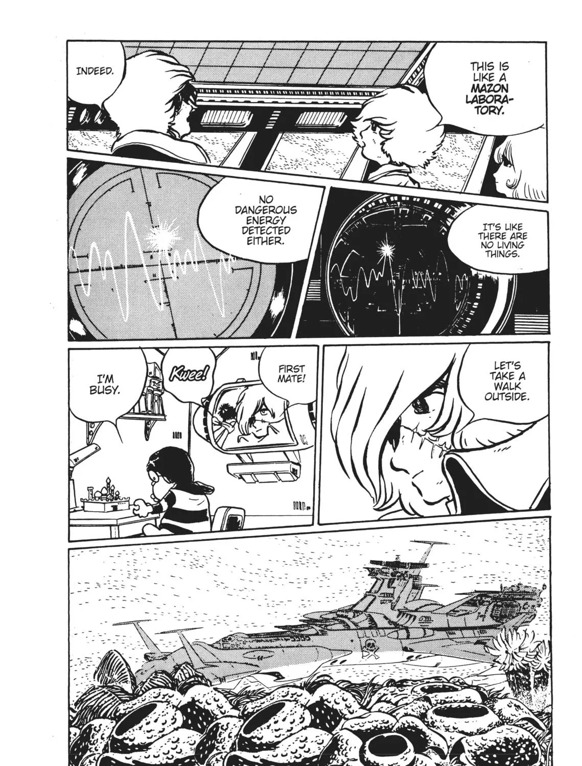 Read Captain Harlock: The Classic Collection chapter 7 image 28 on Lezhin