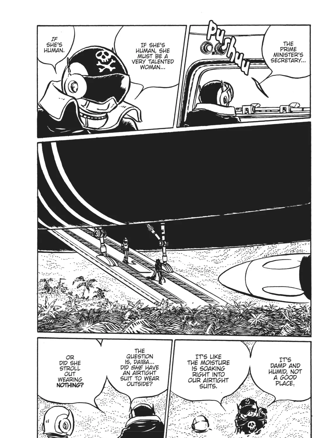 Read Captain Harlock: The Classic Collection chapter 7 image 36 on Lezhin