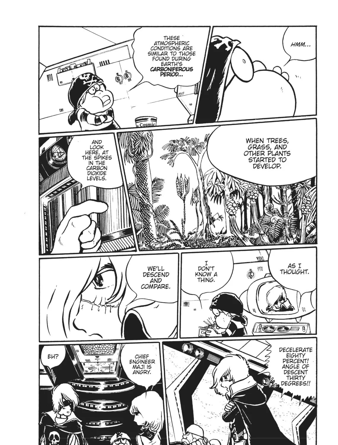 Read Captain Harlock: The Classic Collection chapter 7 image 8 on Lezhin