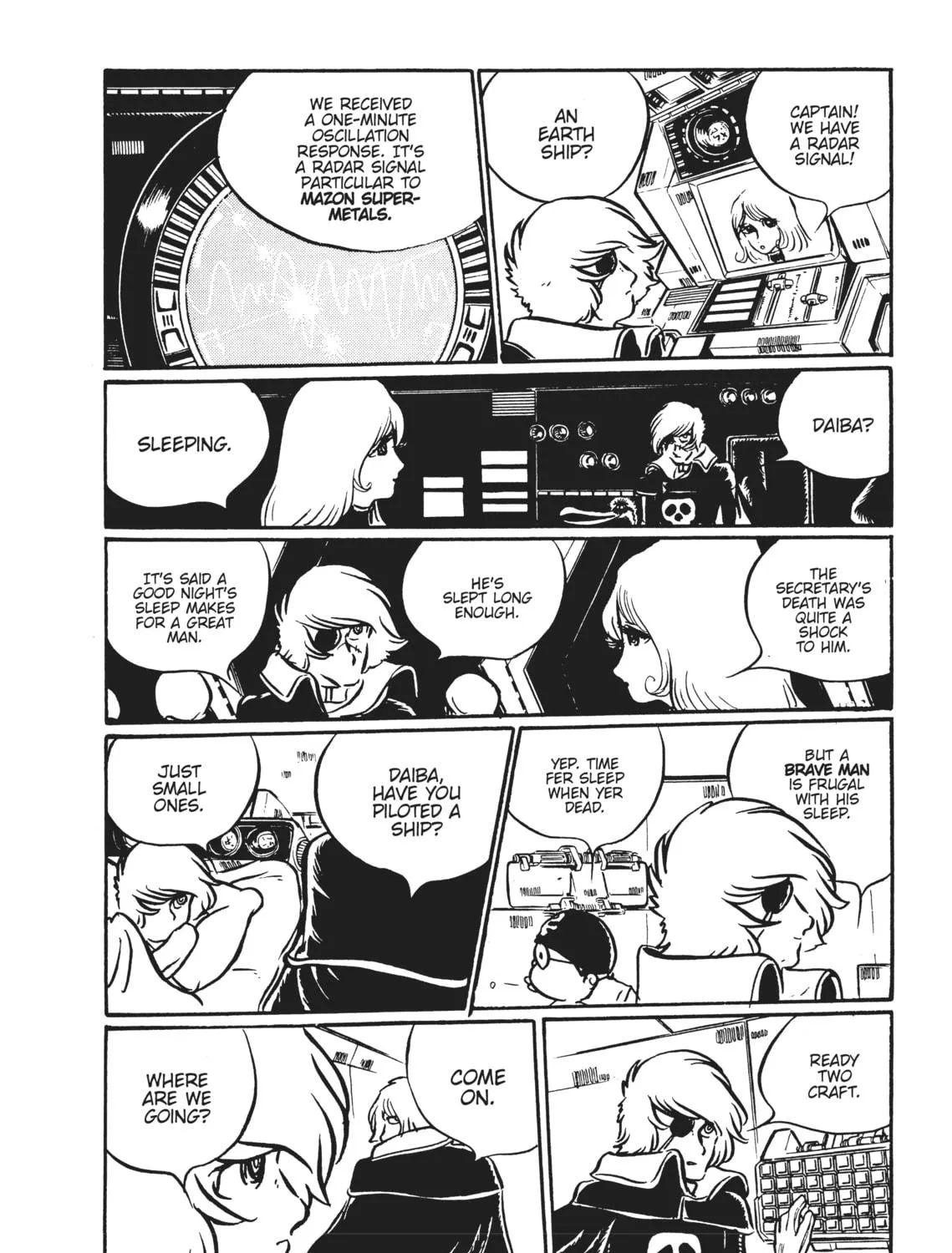 Read Captain Harlock: The Classic Collection chapter 8 image 16 on Lezhin
