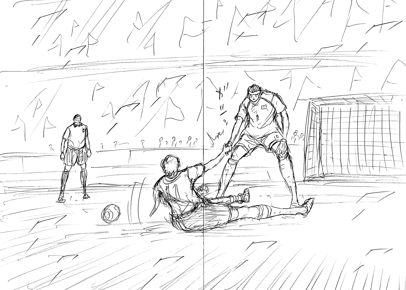 Read Captain Tsubasa: Rising Sun - FINALS chapter 98 image 2 on Lezhin