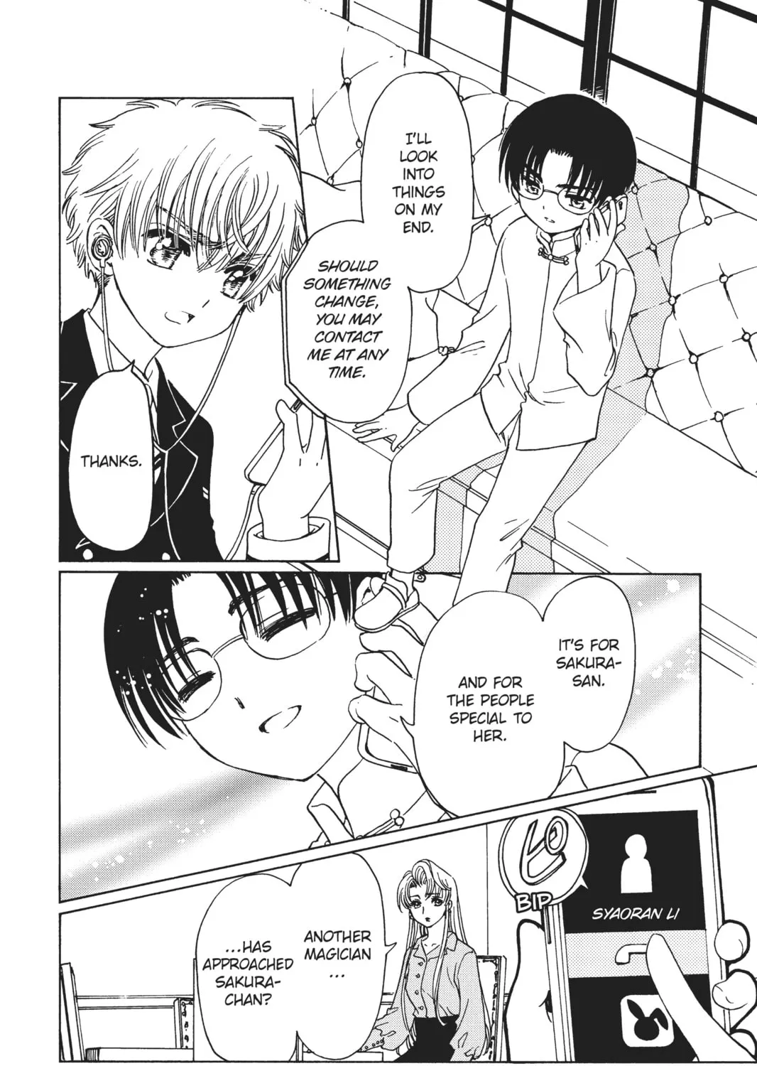 Read Cardcaptor Sakura: Clear Card Arc chapter 16 image 4 on Lezhin