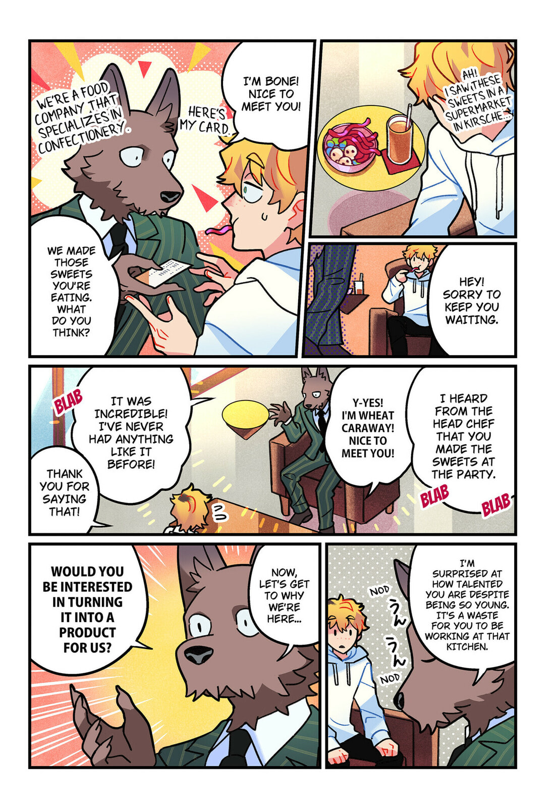 Read Care for Something Sweet? chapter 13 image 6 on Lezhin