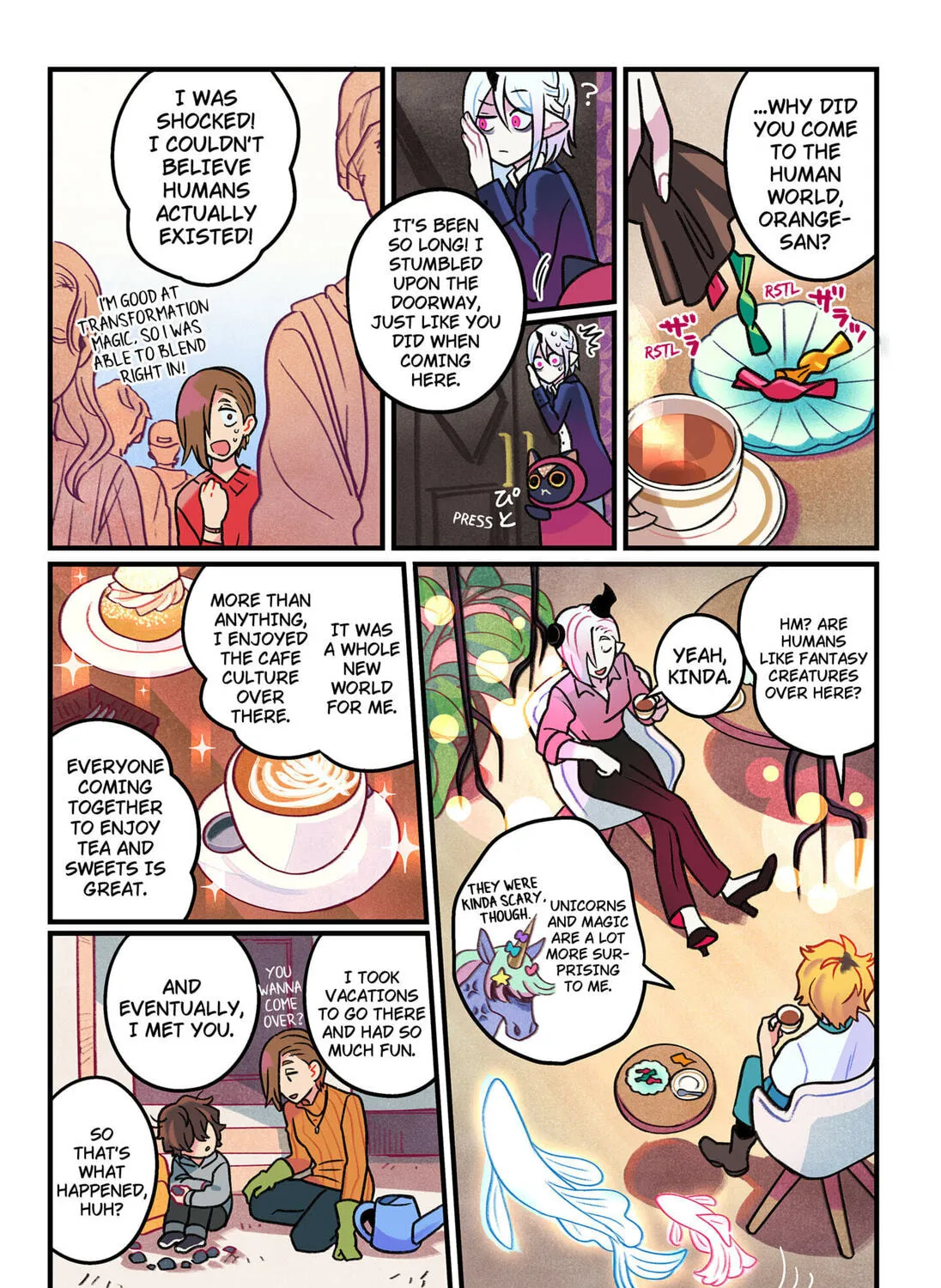 Read Care for Something Sweet? chapter 5 image 12 on Lezhin