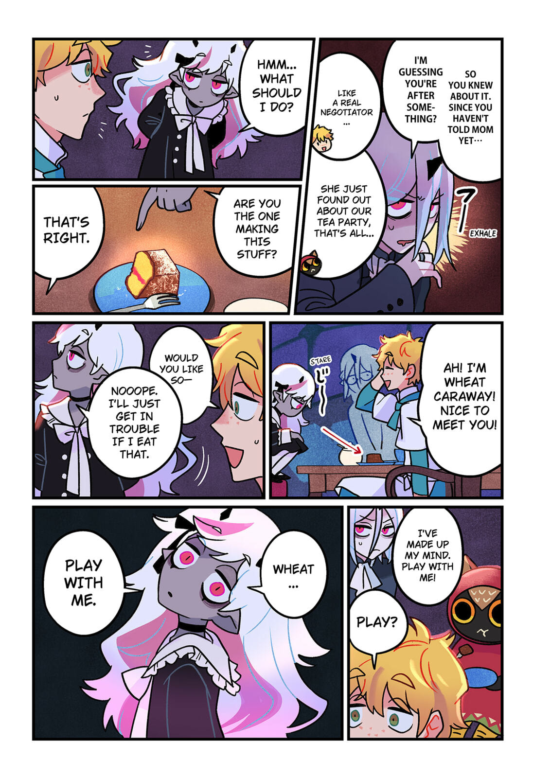 Read Care for Something Sweet? chapter 7 image 5 on Lezhin