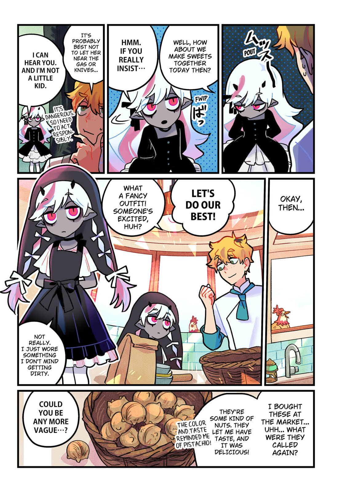 Read Care for Something Sweet? chapter 9 image 4 on Lezhin