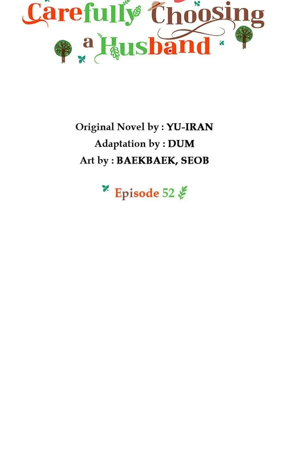 Read Carefully Choosing a Husband chapter 52 image 14 on Lezhin