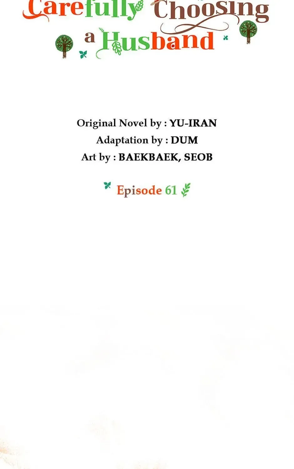 Read Carefully Choosing a Husband chapter 61 image 20 on Lezhin