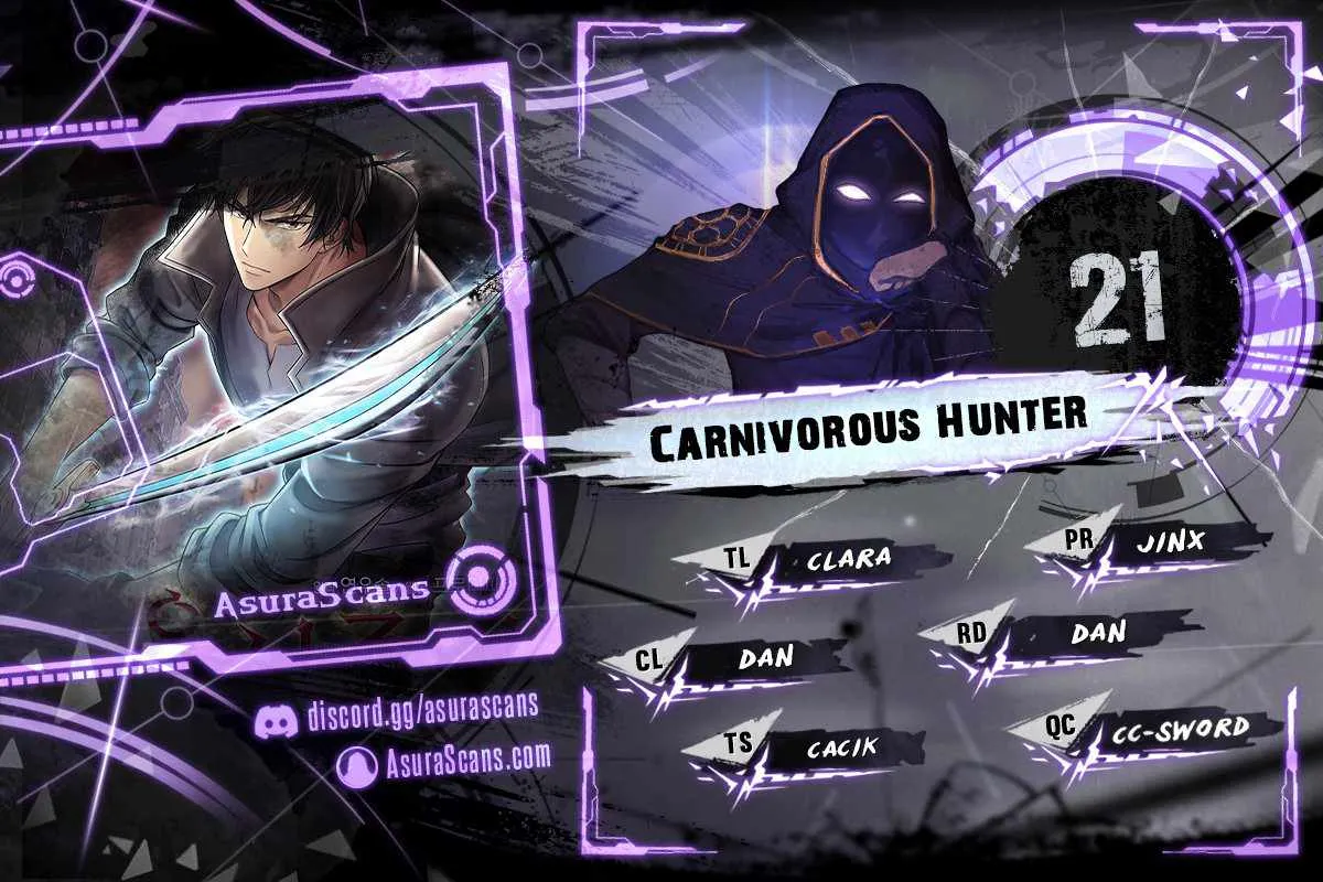 Read Carnivorous Hunter chapter 21 image 0 on Lezhin