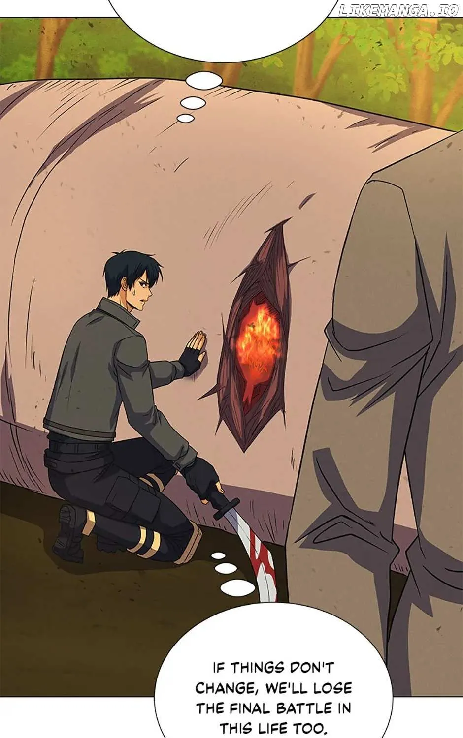 Read Carnivorous Hunter chapter 75 image 38 on Lezhin