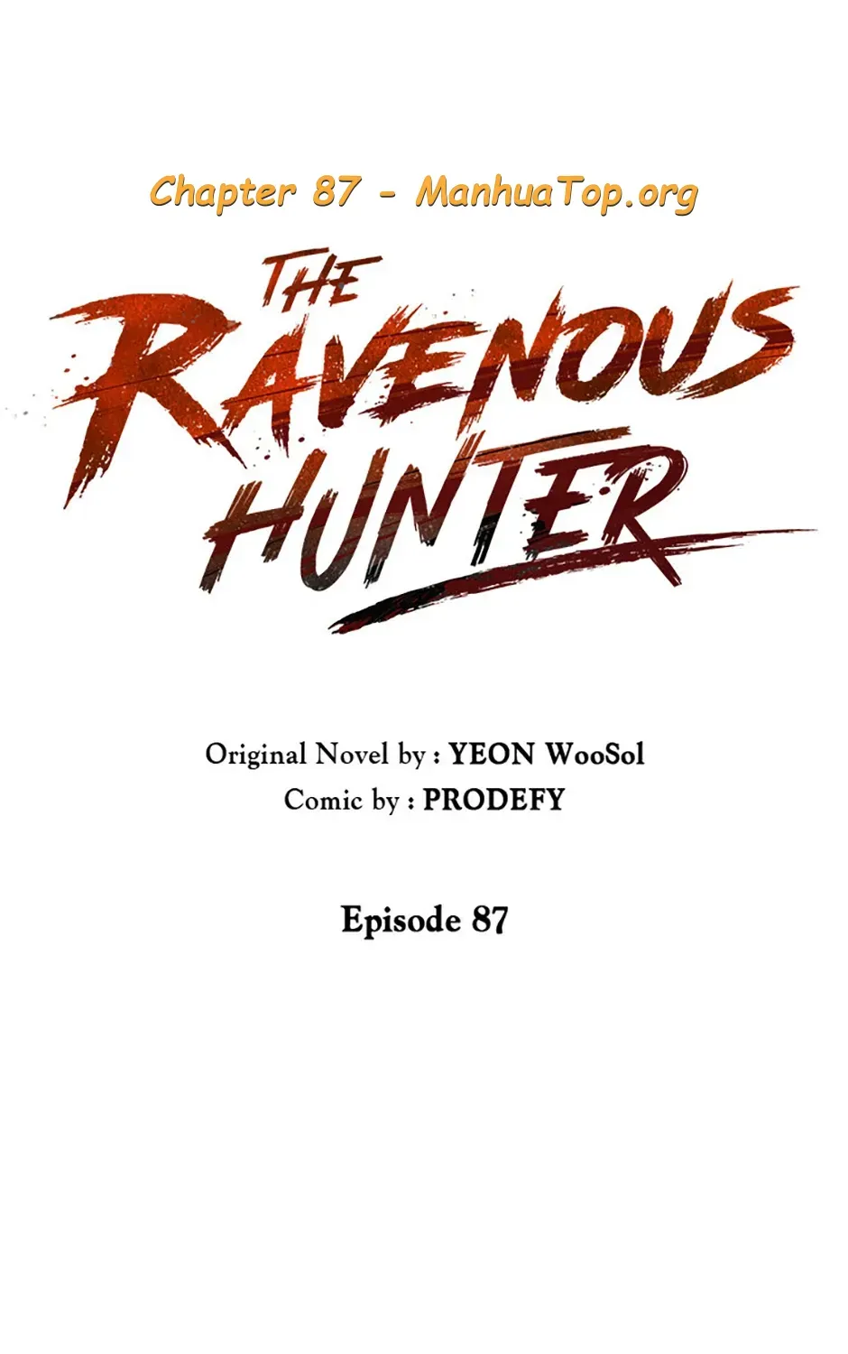 Read Carnivorous Hunter chapter 87 image 1 on Lezhin